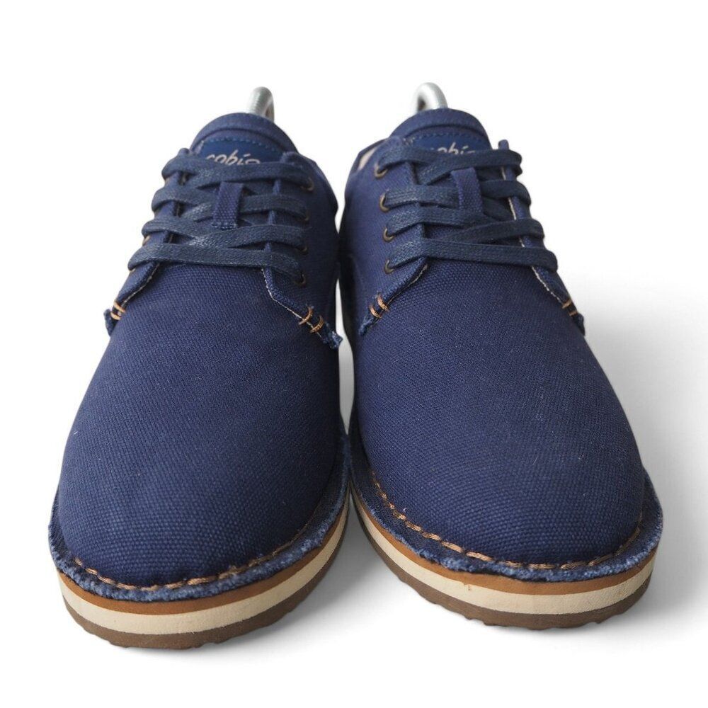 Cobian ANACAPA Casual Comfort Lace-up Oxfords Navy Men's 8 - Picture 3 of 11